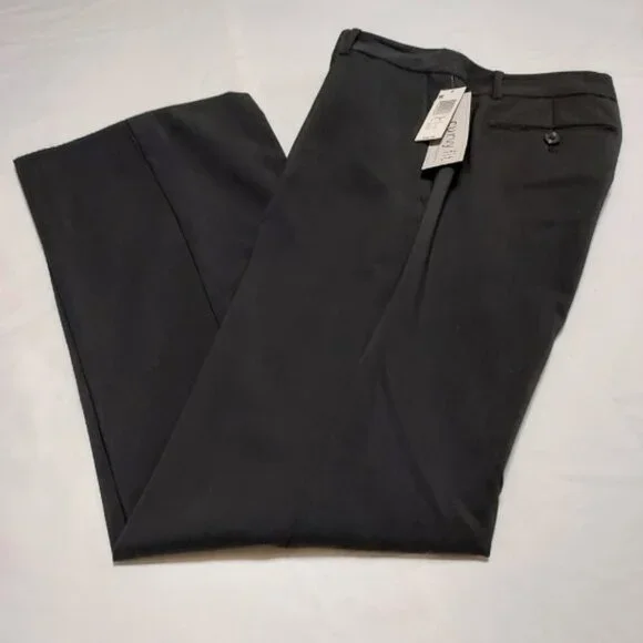 black dress pants for work Grace and Lace- Fab-Fit Work Pant